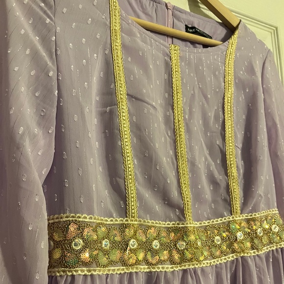 SHEIN purple formal dress - Picture 3 of 5